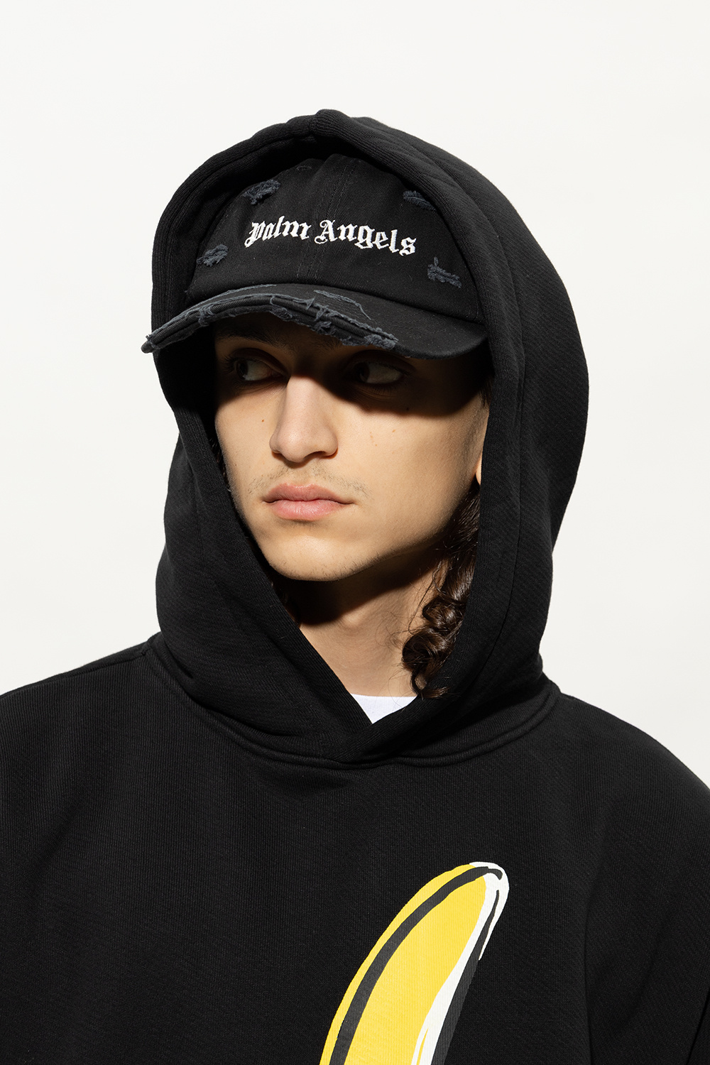 ATX Canvas Trucker box hat Acorn - Black Cotton baseball cap